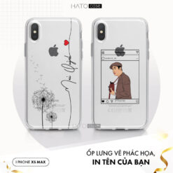 In Ốp Lưng Điện Thoại iPhone Xs Max Theo Yêu Cầu