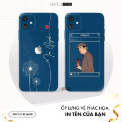 In Ốp Lưng Điện Thoại iPhone 12 Mini Theo Yêu Cầu