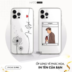 In Ốp Lưng Điện Thoại iPhone 12 Pro Theo Yêu Cầu