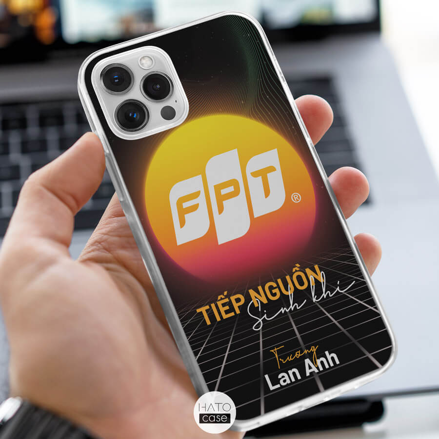đặt làm ốp điện thoại theo logo công ty