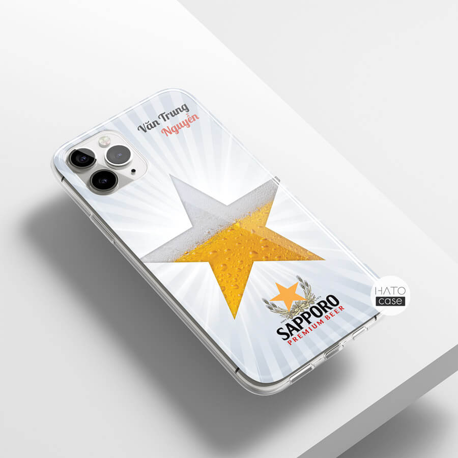 in logo công ty lên case điện thoại