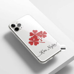 ốp lưng silicon in tên