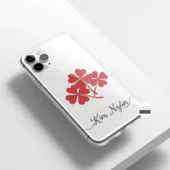 ốp lưng silicon in tên