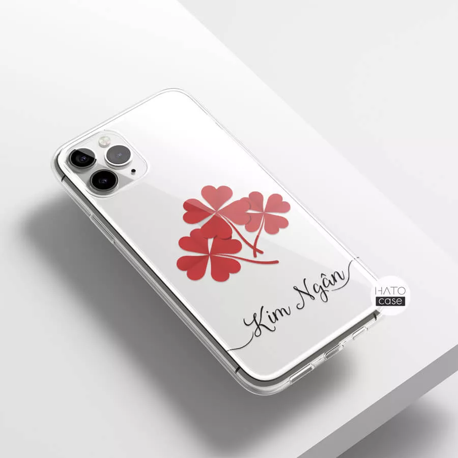 ốp lưng silicon in tên