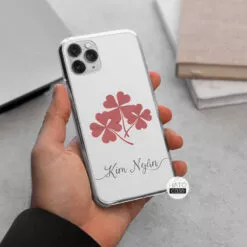 ốp lưng silicon in tên