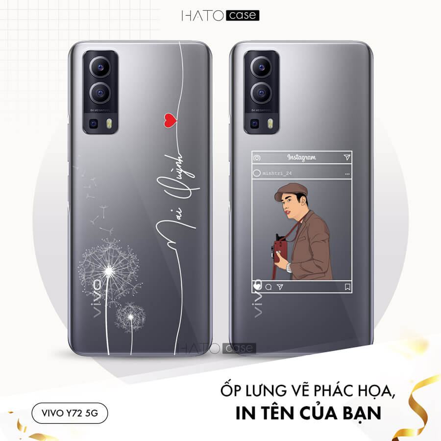 In Ốp Lưng Điện Thoại Vivo Y72 Theo Yêu Cầu