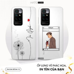 In Ốp Lưng Điện Thoại Xiaomi Redmi 10 Theo Yêu Cầu